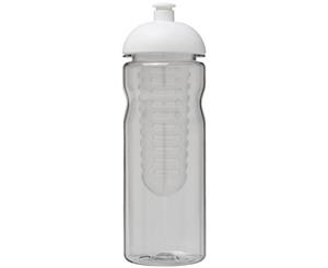 H2o Base Tritan 650Ml Dome Lid Bottle And Infuser (Transparent/White) - PF2843