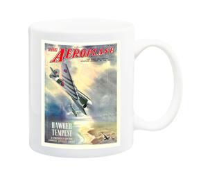 Hawker Tempest Aeroplane 1940 Magazine Cover Poster Mug - 11 Fluid Oz