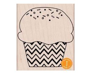 Hero Arts - Zig Zag Cupcake