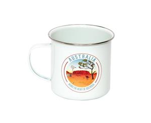 IS Gift The Australian Collection Enamel Mug [Outback]