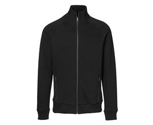 Id Mens Fitted Full Zip Fleece Jacket (Black) - ID389