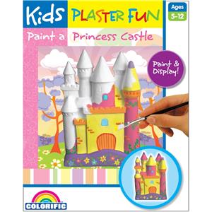 Kids Ceramic Fun Paint a Princess Castle Kit