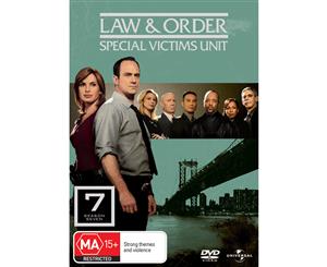 Law and Order Special Victims Unit Season 7 DVD Region 4