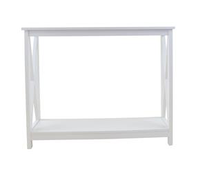 Long Island White Console Table Hallway Display Stand Desk Hall Entry Furniture Wood New