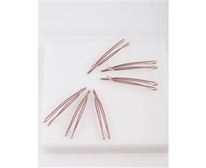 Lovisa Metallic Pink Hair Pin Pack