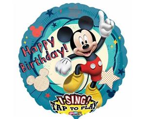 Mickey Mouse Sing-A-Tune Birthday Foil Balloon