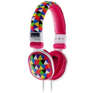 Moki - ACC-HPPOU4 - Popper Triangle Pattern Headphones