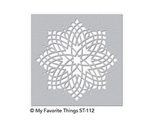 My Favorite Things - Stencil - Captivating Mandala