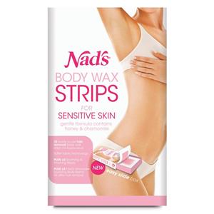 Nads Body Wax Strips For Sensitive Skin 28 Pack