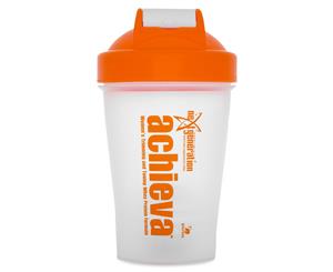 Next Generation Achieva 400mL Shaker - Clear/Orange