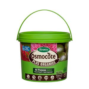 Osmocote Plus Organics 1.5kg All Purpose Plant Food And Soil Improver