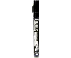 Pebeo - Acrylic Marker Fine Round Tip 1.2mm - Precious Black