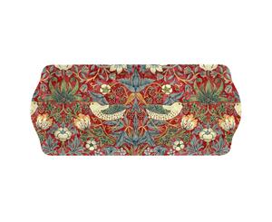 Pimpernel Strawberry Thief Sandwich Tray Red