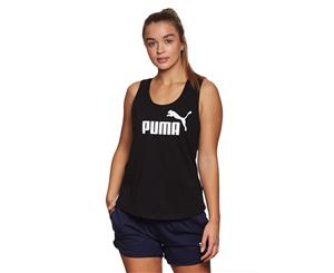 Puma Women's Essentials Logo Tank Top - Black