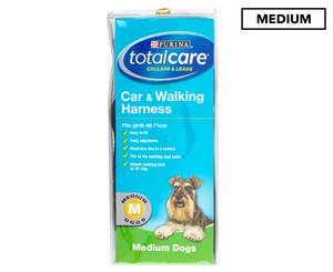 Purina Total Care Medium Car & Walking Harness - Black