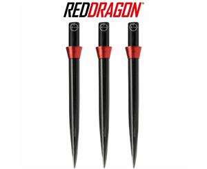 Red Dragon - Black Trident Dart Points - 32mm - Red