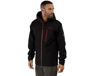 Regatta Mens Birchdale Durable Waterproof Isotex 10000 Jacket Coat - Black