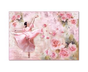 Stamperia Dancer with Petals 48 x 33