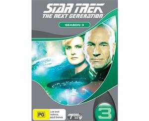 Star Trek the Next Generation The Complete Season 3 DVD Region 4