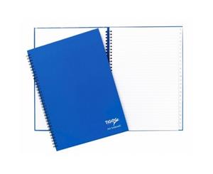 Tiger Stationery 72 Sheet Twin Wire Indexed Notebook (Blue) - SG14709