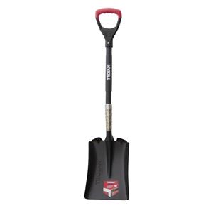 Trojan Square Mouth Fibreglass D Handle PowerStep Shifting Shovel