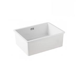 Turner Hastings Valet Single Bowl Sink 60 x 45 White 735000V