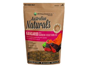 Vetalogica Australian Naturals Cat Treats Kangaroo & Garden Vegetables 100g