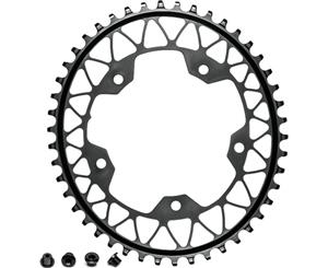 absoluteBLACK Oval 110BCD 48t 5B Chainring Black