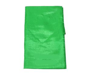 1pce Satin Bali Flag with Heart Tail 18 Colours 1m-7m Sizes Wedding & Events Pool Decor - Apple Green