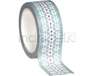 Alexandra Renke Red Christmas Washi Tape 20mmX10m - Red Dot Stars