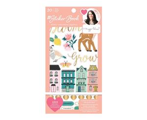 American Crafts - Maggie Holmes Sticker Book With Foil Accents