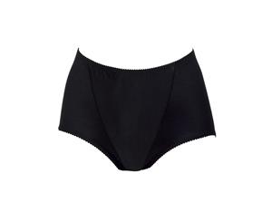 Anita 1849-001 Women's Safina Black Panty Girdle Full Brief Knicker