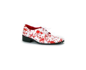 Blood Splattered White Adult Shoes