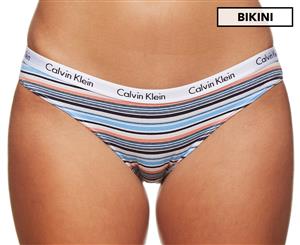 Calvin Klein Women's Carousel Bikini - Baja Stripe/Venetian Blue