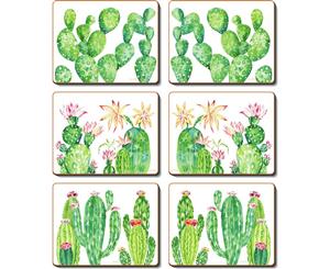 Cinnamon Cacti Garden Placemat Set of 6