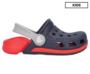 Crocs Boys' Electro III Clogs - Navy/Flame