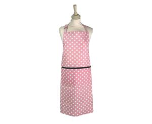 Dexam Polka Adult Apron Blush Pink