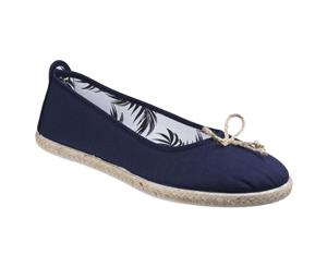 Flossy Womens/Ladies Condor Ballerina Pump (Navy) - FS6416