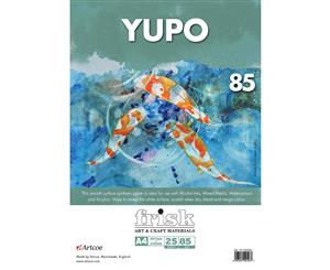 Frisk Yupo Painting Paper 25 loose sheets A4 85gsm 296 x 210mm