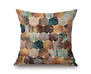 Geometry Cotton&linen Pillow Cover 80780