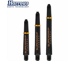 Harrows - Supergrip Carbon Dart Shafts - Gold