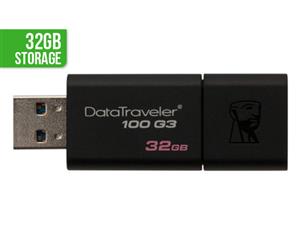 Kingston 32GB DataTraveler 100G3 USB 3.0 Flash Drive