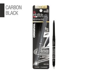 L'Oral Infallible Never Fail Eyeliner 2.4g - #591 Carbon Black