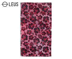 LEUS Connor Coffin Heavy Petal Surf Beach Towel - Red