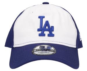 New Era LA Dodgers Twill 9TWENTY Baseball Cap - White/Blue