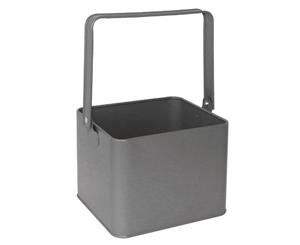 Olympia Galvanised Table Tidy Grey