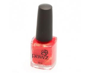 Pawz Dog Nail Polish Natural Red (Metallic/Shimmer) 9ml