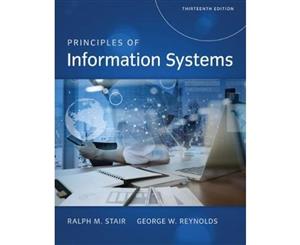 Principles of Information Systems  13th edition