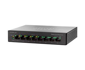 SF110D-08HP 8Port PoE Desktop Switch Cisco 4 PoE Ports 8PORT PoE DESKTOP SWITCH CISCO