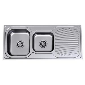 Sink S/s Vital Clark 1080mm 1.75 End Bwl No Th 1127